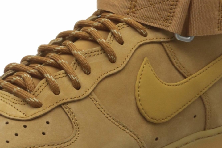 Nike Air Force 1 Flax side view